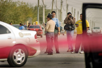 The crime beat changed dramatically in 2007 when the Sinoloa cartel moved into the city. (AP)