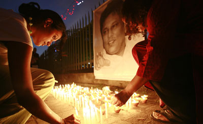 No prosecutions have been brought in the Lasantha Wickramatunga murder. (Reuters/Andrew Caballero-Reynolds)