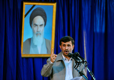 President Mahmoud Ahmadinejad. (Reuters/Sajjad Safari)