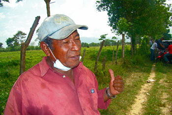 José Heriberto Palacios has many questions about his son's murder. (CPJ/Rubén Escobar)