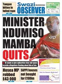 Local papers shied away from explaining the nature of the scandal around the minister.