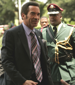 President Khama has not been a friend to the media. (Reuters)