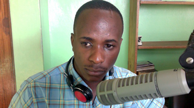 Captors held radio journalist Arafat Nzito for 10 days. (Courtesy Nzito)