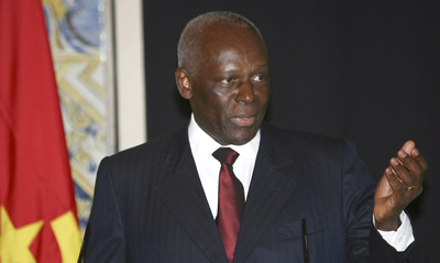 The MPLA government of Angolan President Jose Eduardo Dos Santos is facing opposition protests. (EPA)