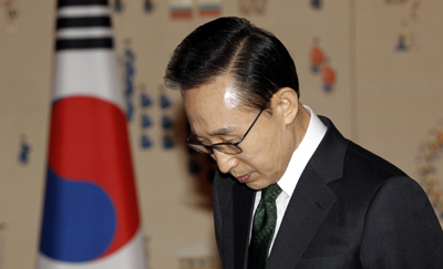 Under President Lee, more restrictive news media policies. (AP/Jo Yong-Hak)