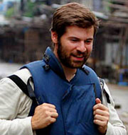 Hondros in Liberia in 2003 (Getty Images)