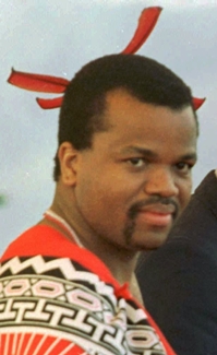 King Mswati III (AP)