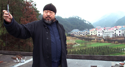 A still from the film of Ai Weiwei, taken in Jingdezhen, China, in 2010. (Courtesy Ai Weiwei: Never Sorry)