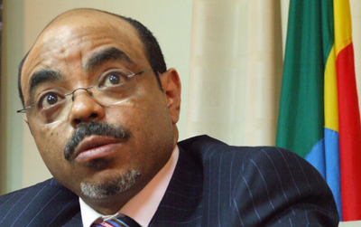 Ethiopian Prime Minister Meles Zenawi tightly controls online news media. (AP)
