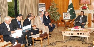 CPJ delegation meets with President Asif Ali Zardari (APP)
