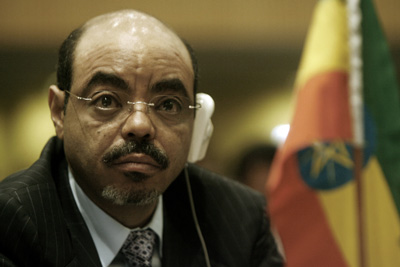 Ethiopian Prime Minister Meles Zenawi's ruling party has designated five groups as terrorist entities. (AFP)