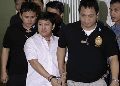Andual Ampatuan Jr., the lead suspect in the Maguindanao massacre, is a member of the province's ruling political clan. (Reuters/Cheryl Ravelo)