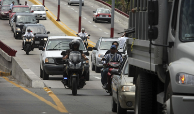 The funeral procession of Miguel Angel López Velasco, who was killed with his wife and son on June 20. (AP)