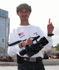 Noramfaizul Mohd, hours before he was killed. (Bernama)