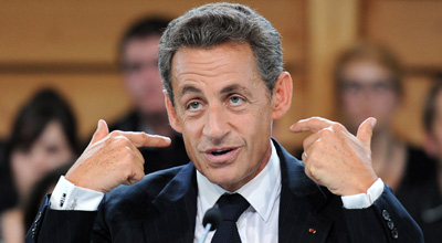 Spying on news media becomes a dark cloud over Sarkozy's government. (AFP)