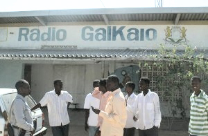 Radio Galkayo was damaged in a grenade attack. (Raxanreeb)