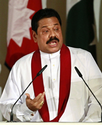 President Rajapaksa's government is imposing new guidelines on the Sri Lankan media. (Reuters)