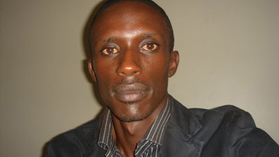 Charles Ingabire was shot dead at 32. (Ally Mugenzi/BBC)