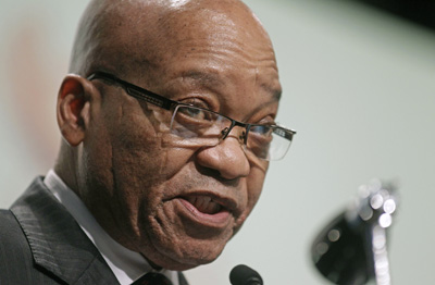 South Africa's "secrecy bill" has to be signed by President Jacob Zuma before it becomes law. (AP)