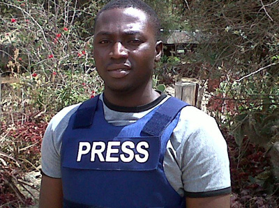 Journalist Enenche Akogwu was shot dead today while interviewing witnesses of a terrorist attack. (Channels TV)