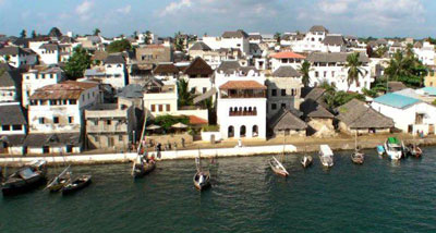 Lamu town on Lamu island, which will be home to a major port project. (Lamu Studios)