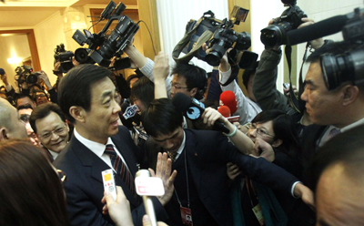 Reports are now emerging that a journalist was jailed in 2010 for criticizing the policies of Bo Xilai, above. (AFP)