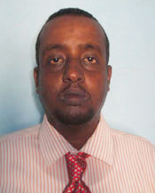 Radio journalist Mohamed Nur Mohamed was shot twice on Friday. (Radio Bar-Kulan)