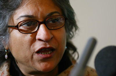Asma Jahangir has revealed that government agencies have been threatening her. (AFP/Ben Stansall)