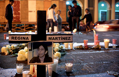 Regina Martínez was killed in one of the most politically corrupt Mexican states. (AP Photo/Felix Marquez)