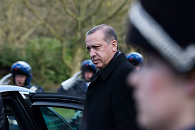 Turkish Prime Minister Recep Tayyip Erdogan is known for his intolerance to criticism. (Reuters/Peter Dejong/Pool)