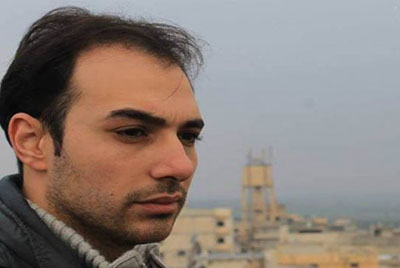 Obaida Batal, correspondent for Orient News, has been taken hostage in Syria. (Orient News)