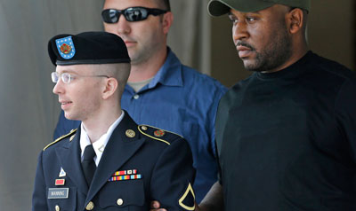 Manning enfrenta la posibilidad de más de 100 años de cárcel (AP/Patrick Semansky)