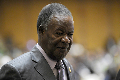 President Michael Sata's mounting attacks on the press have had a chilling effect on freedom of expression in Zambia. (AFP/Simon Maina)