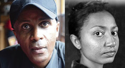 Ethiopian journalists Eskinder Nega and Reeyot Alemu. (Lennart Kjörling and IWMF)