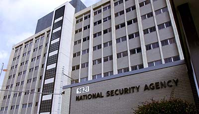 The building of the National Security Agency in Maryland. (AFP/Paul J. Richards)