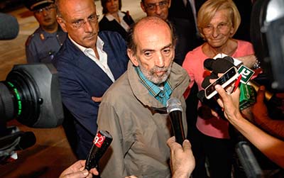 Italian journalist Domenico Quirico was released after being held captive for five months. (AFP/Andreas Solaro)