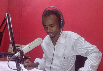 Sky FM Editor Nuradin Hassan has been held without charge since Sunday. (Shabelle)