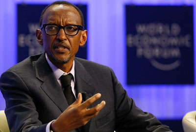An international journalist was denied entry to Rwanda after discovering that a pro-government Twitter account had been falsified by someone within the office of President Paul Kagame, pictured. (Reuters/Ruben Sprich)