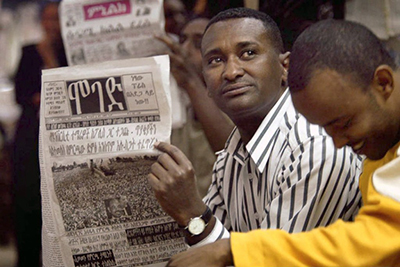 Newspapers are significant in Ethiopia because there are no other independent media sources in the country. (Ethiopia Forums)