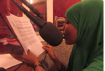 Fatima Yusuf was detained overnight by police in Puntland. (Puntland Sun)