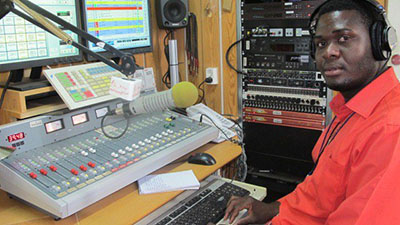 Radio Miraya reporter George Livio has been held by security forces in South Sudan since August 22. (Miraya FM)