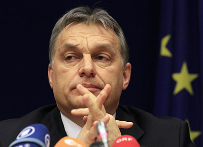 Prime Minister Viktor Orbán in Brussels last year. Hungary and its media law have come under scrutiny in the EU. (Reuters/Yves Herman)
