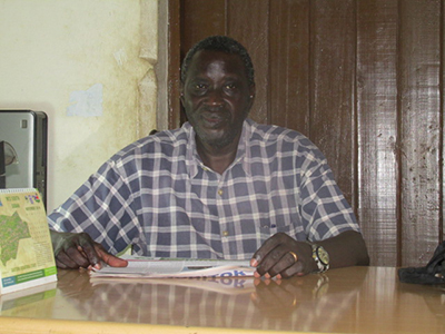 Alfred Taban, chief editor of the Juba Monitor, says security agents have confiscated the paper's print run five times since the start of the conflict. (CPJ)