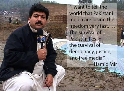 One year later Hamid Mir on the attempt to kill him and what came