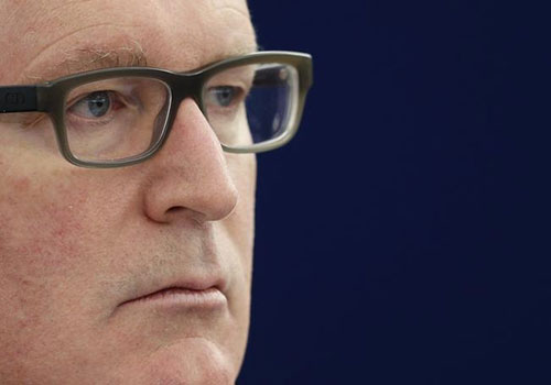 First Vice-President of the European Commission Frans Timmermans, pictured, is responsible for ensuring the commission complies with the Charter of Fundamental Rights. (Reuters/Vincent Kessler)