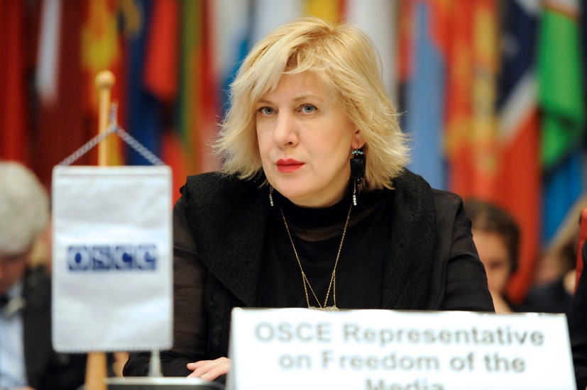Avrupa Güvenlik ve İşbirliği Teşkilatı'nın (OSCE) basın özgürlüğü temsilcisi, kadın gazetecilerin her gün karşılaştıklarını bildirdikleri tehditlerin sayısı ve niteliği karşısında hayrete düştü.  (Avrupa Güvenlik ve İşbirliği Teşkilatı / Micky Kroell)