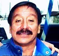 Guatemalan radio journalist Álvaro Alfredo Aceituno López, shown here in a frame from a video posted to YouTube, was murdered on June 25, 2016. (CERIGUA)
