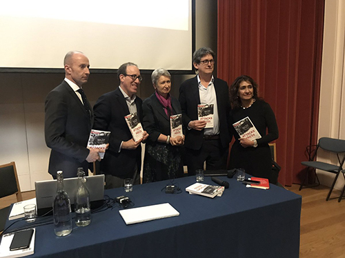 CPJ's panel of speakers at the Oxford launch of Attacks on the Press (CPJ/Kerry Paterson)