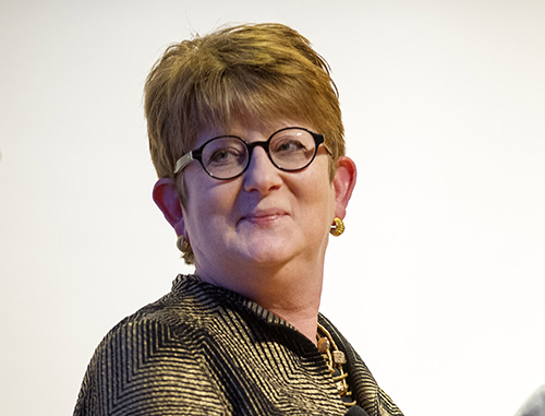 Kathleen Carroll is elected as CPJ's new board chair. (AP/Doug McSchooler)