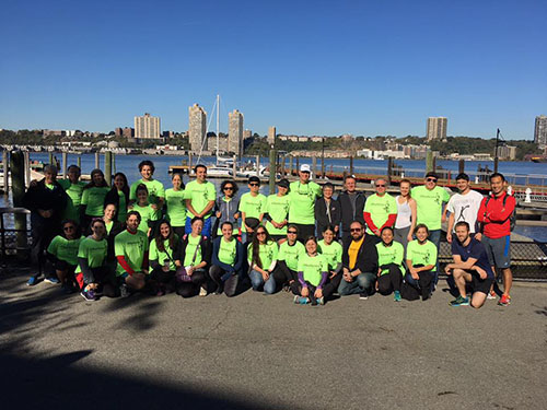 CPJ staff and friends at the 2016 James W. Foley Freedom Run. (CPJ)